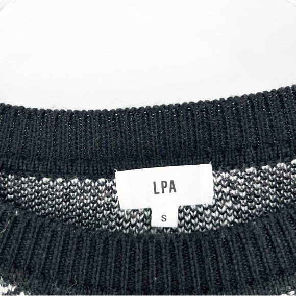 LPA Floyd Buffalo Check Sweater Dress S - Picture 5 of 7